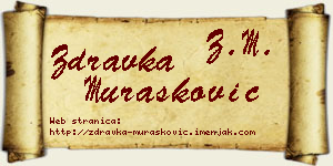 Zdravka Murašković vizit kartica